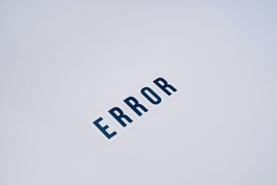 AI agent error