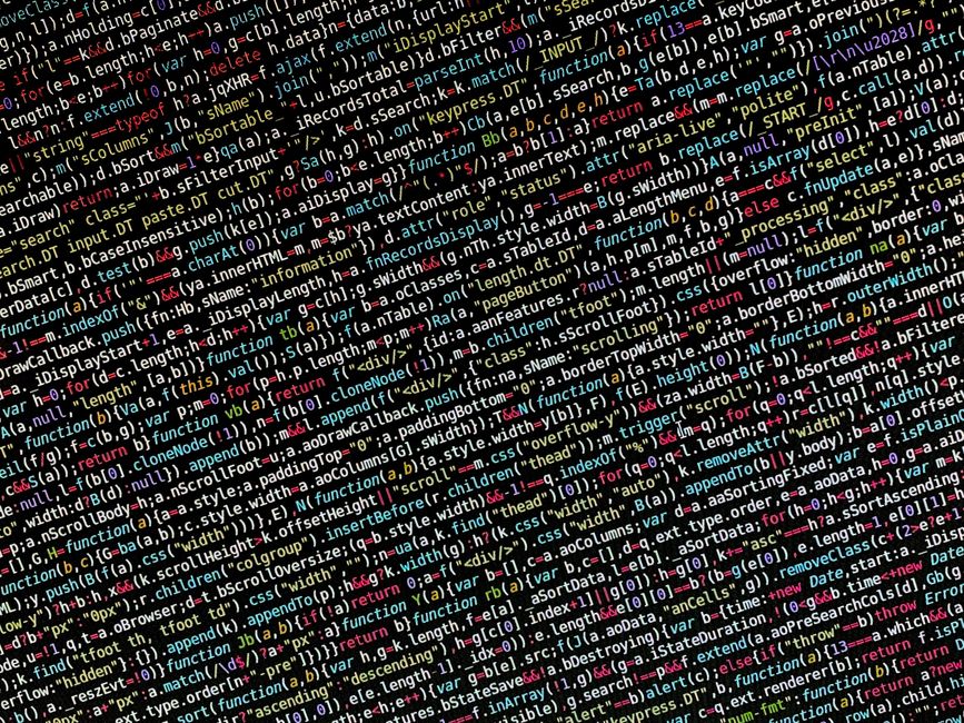 programming language code