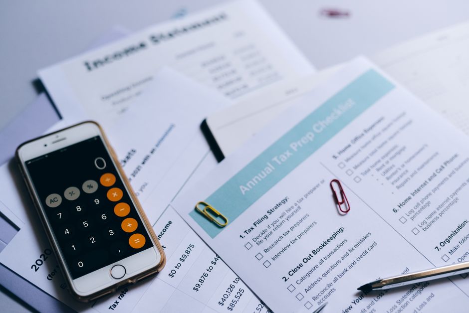 tax documents calculator