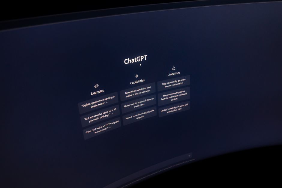 AI chatbot conversation