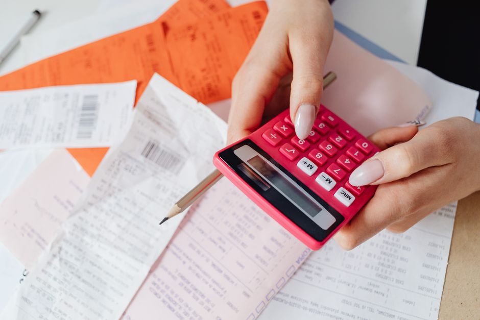 receipts budget calculator